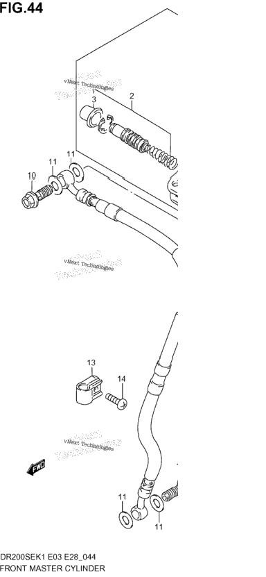 Front Master Cylinder