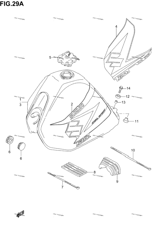 Fuel Tank (Model K4/K5)