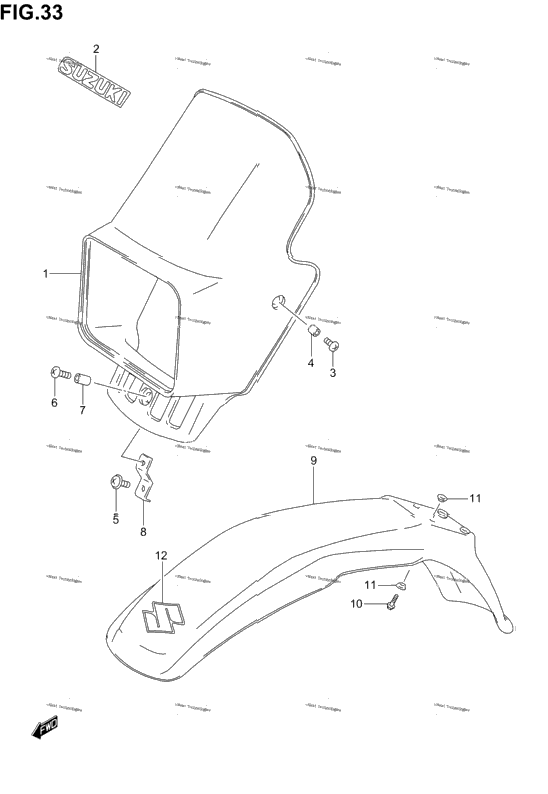 Headlamp Cover