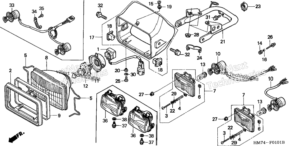 Headlight 97-02