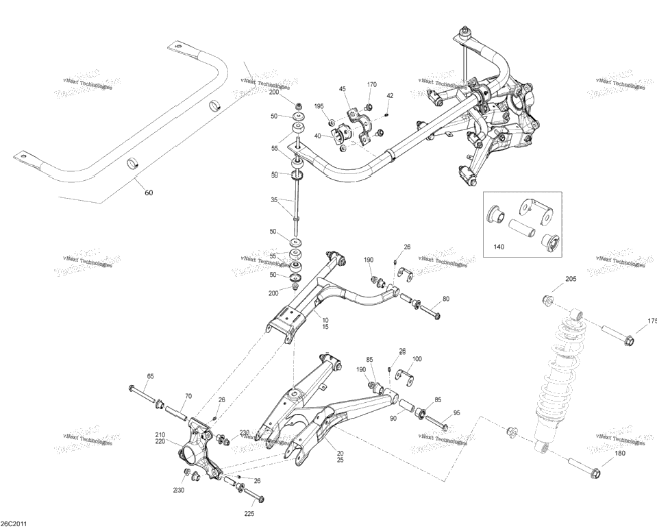 Suspension, Rear - Dps - Xt - Base