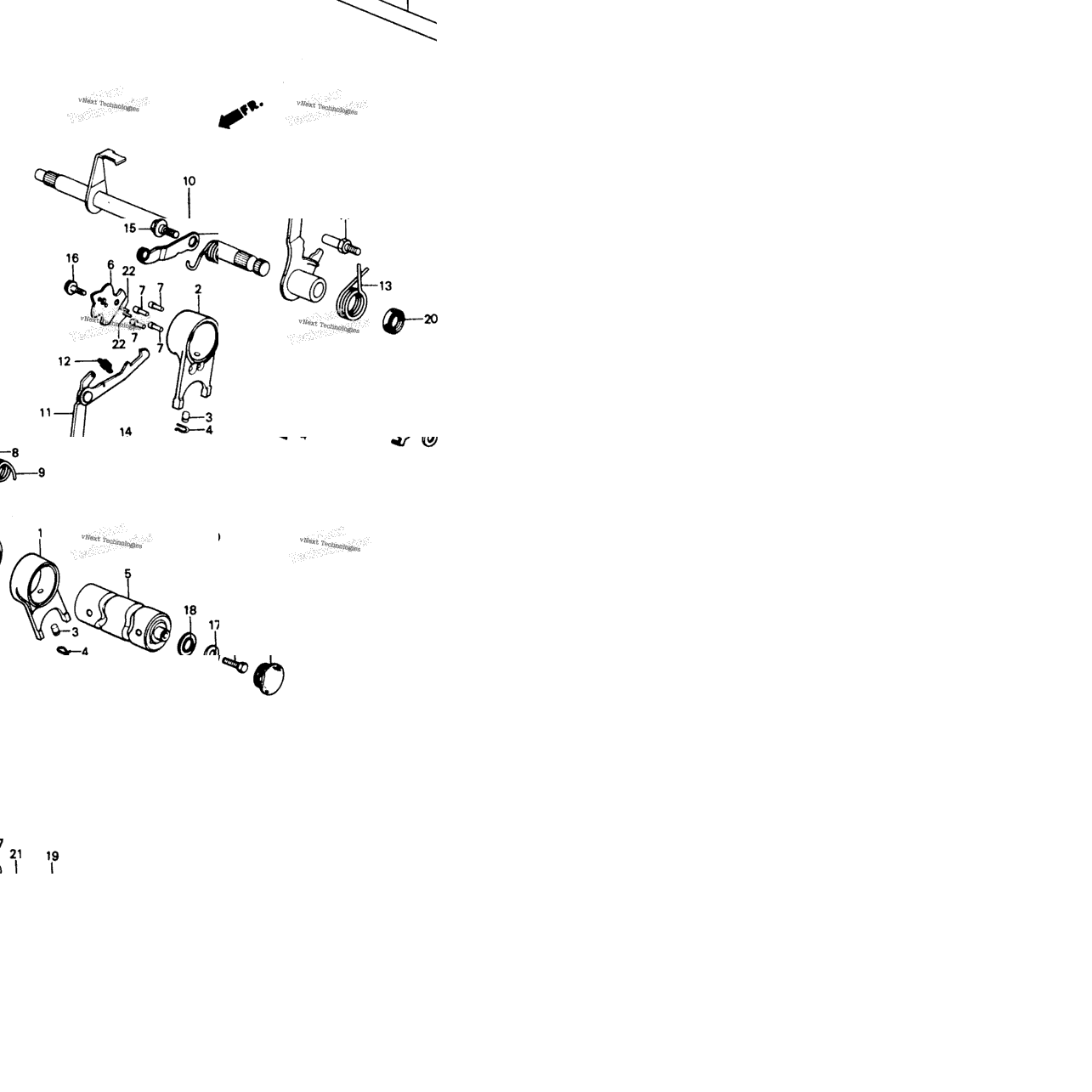 Gearshift Drum