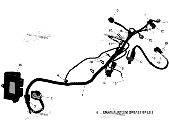 Engine Harness And Electronic Module