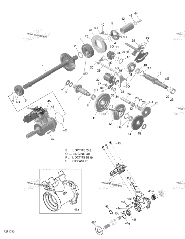 Gear Box And Components