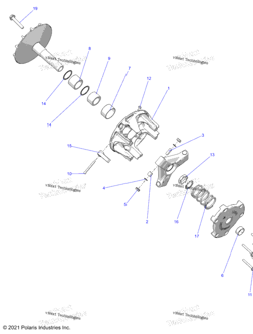 Drive Train, Primary Clutch