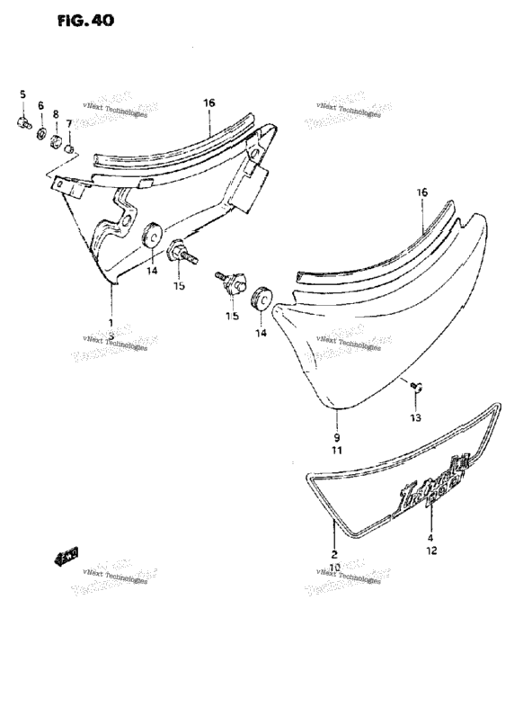 Frame Cover (Model N/P/R)