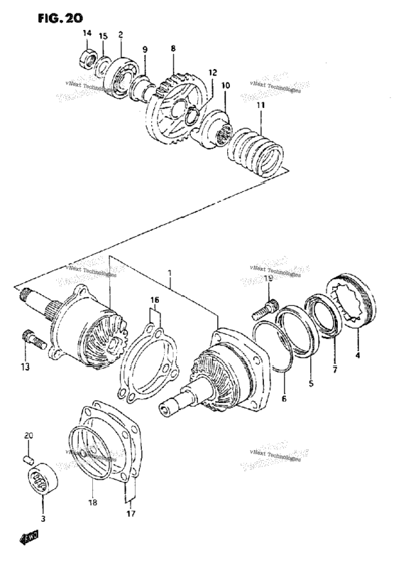 Secondary Drive Gear