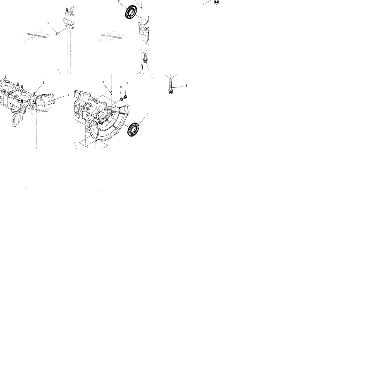 Crankcase Assembly Lite & Lite Deluxe 0953431