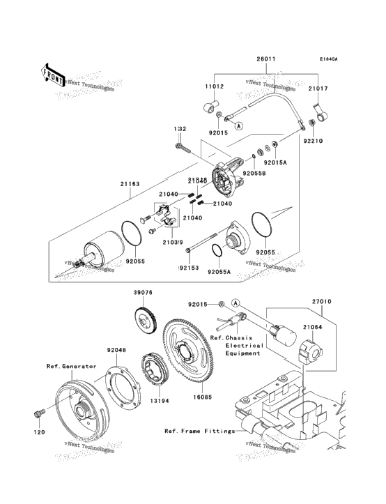 Starter Motor (G9f/Gaf)