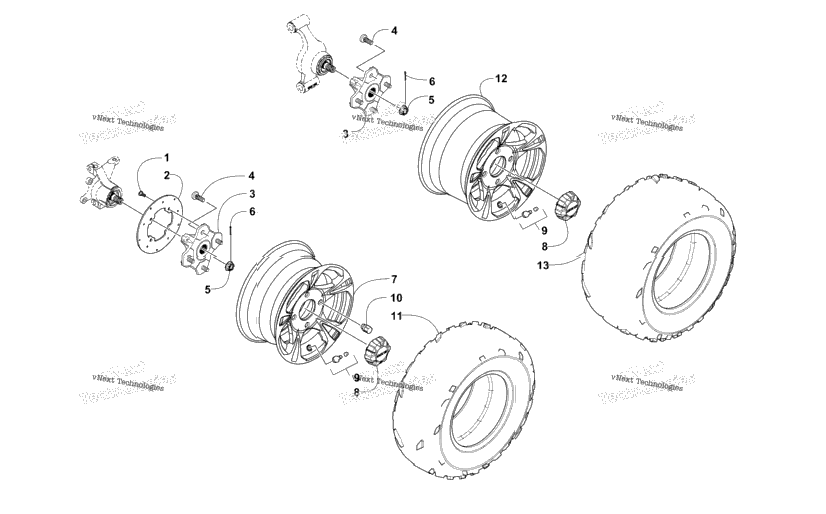 Wheel And Tire Assembly