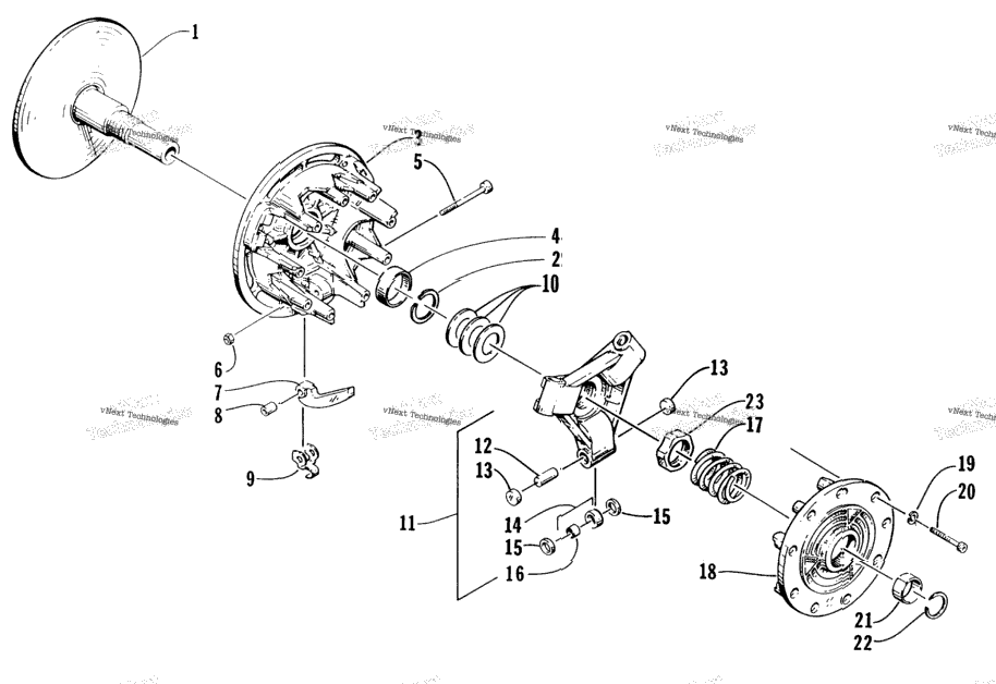 Drive Clutch Assembly