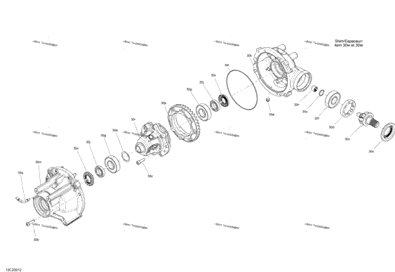 Front Drive - Differential Parts