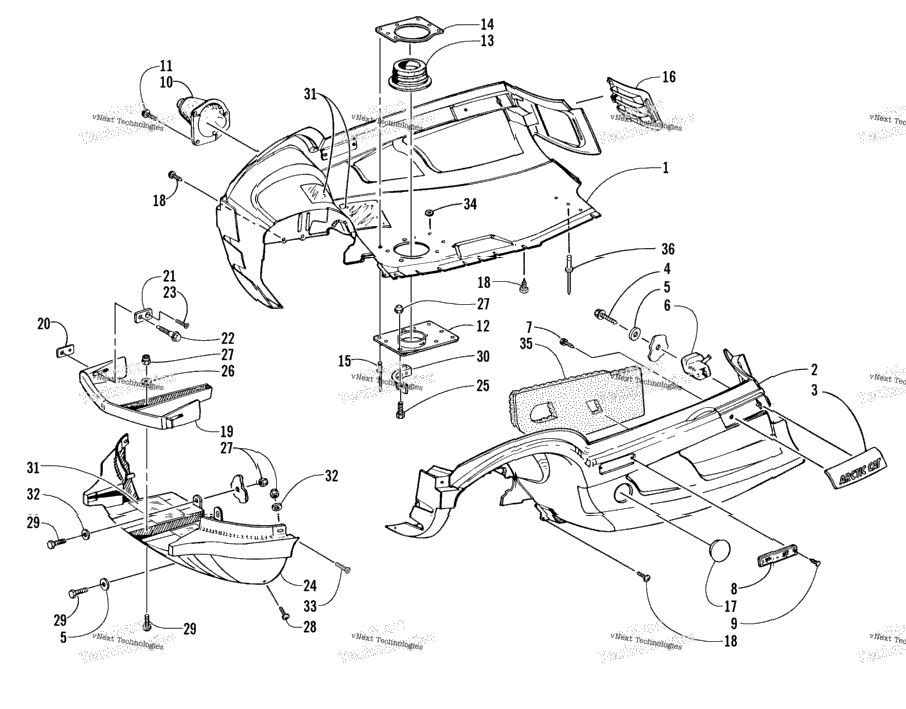 Belly Pan And Front Bumper Assembly