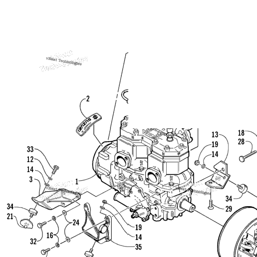 Engine And Related Parts