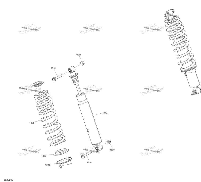 Rear Shock - Xt