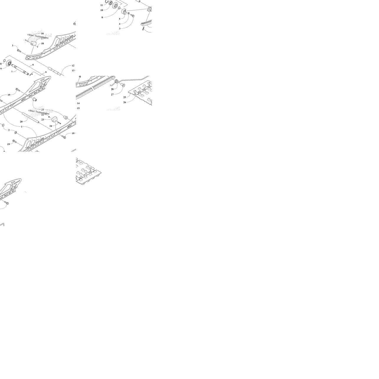 Slide Rail And Track Assembly