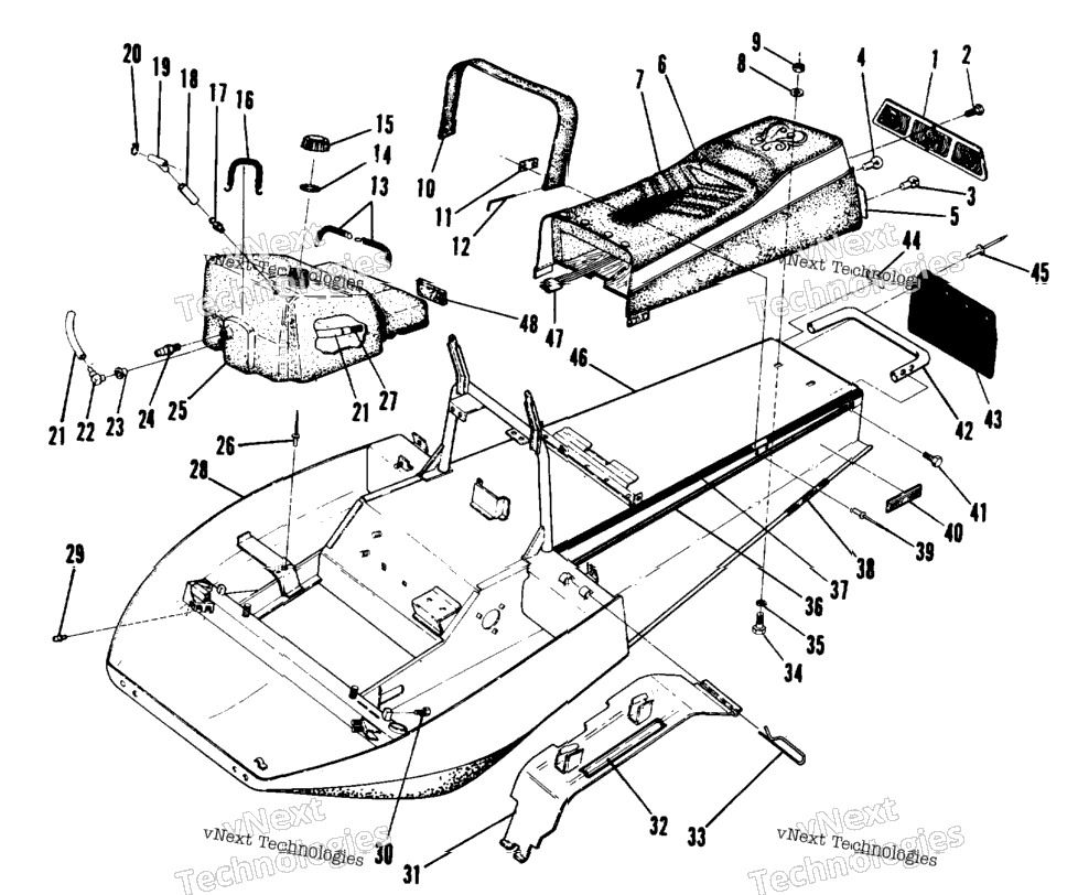 Chassis & Seat (4910951095002A)