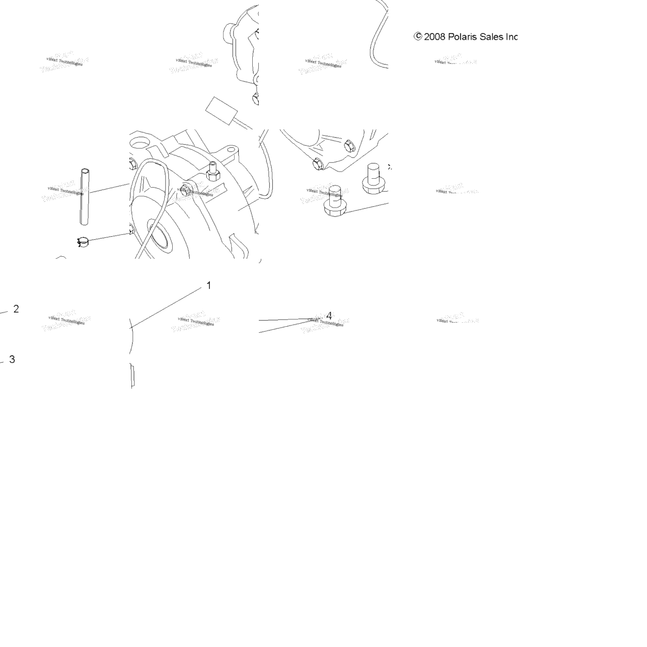 Drive Train, Front Gearcase All Options