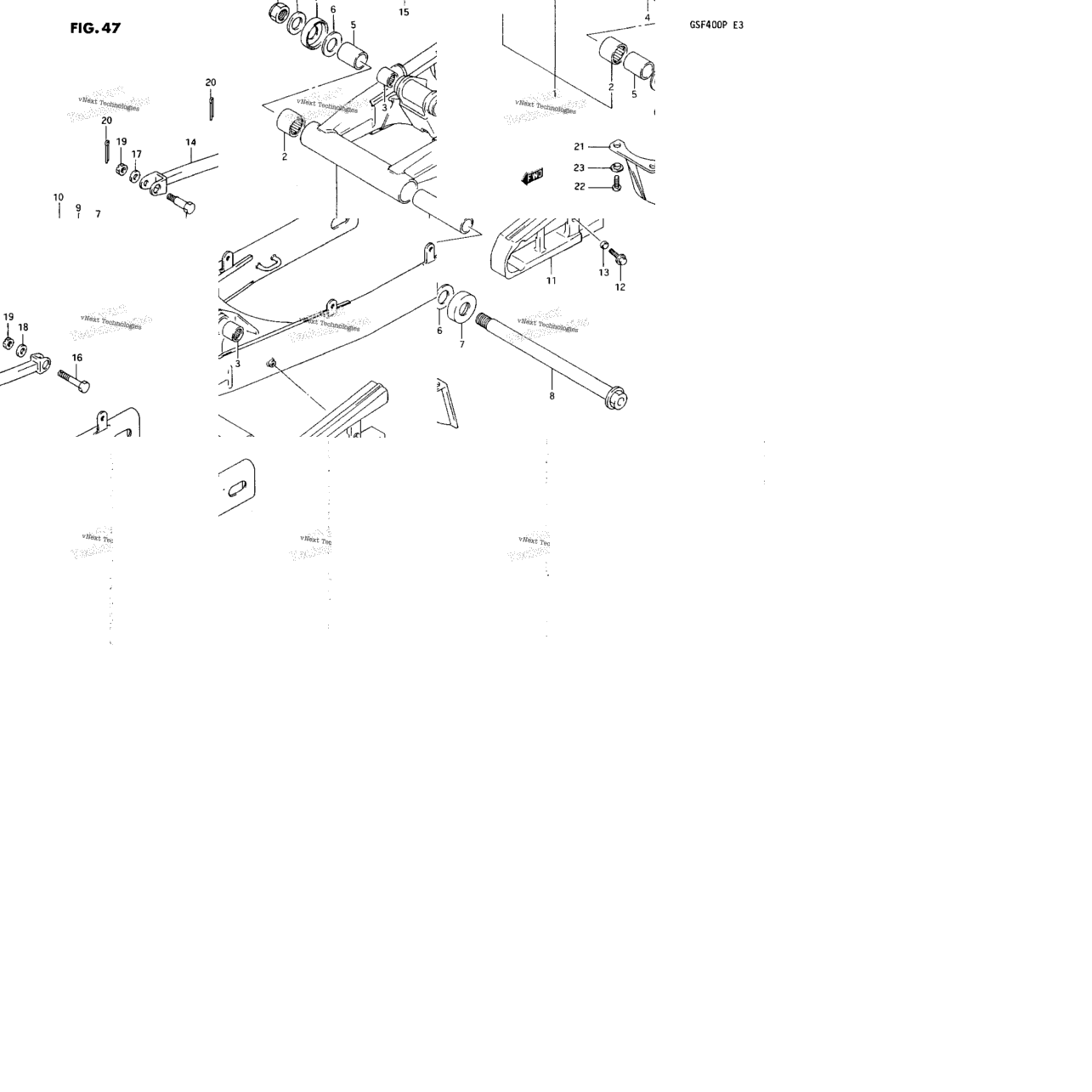 Rear Swinging Arm