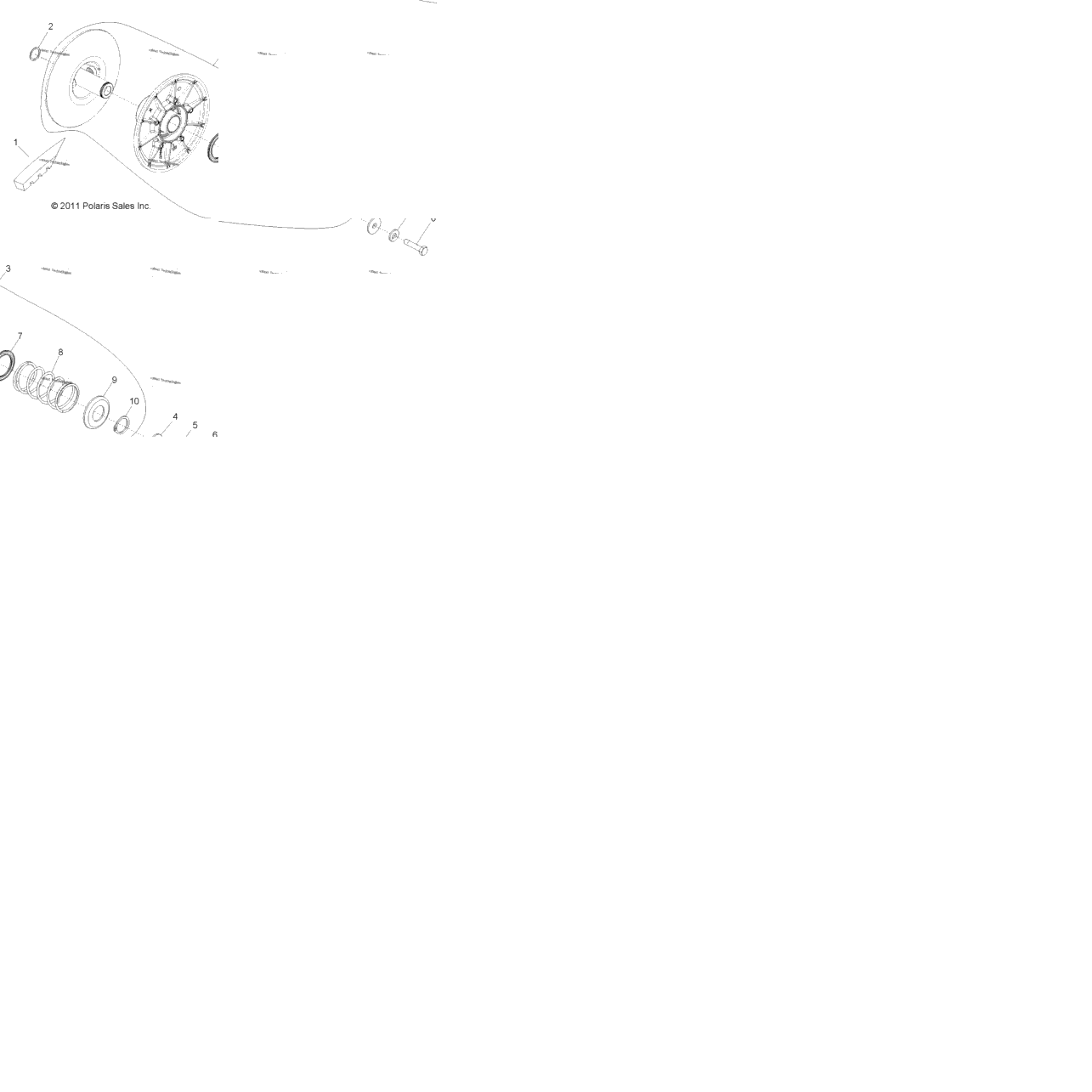 Drive Train, Secondary Clutch
