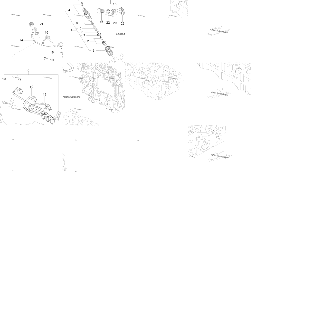 Engine, Fuel Injection Valve