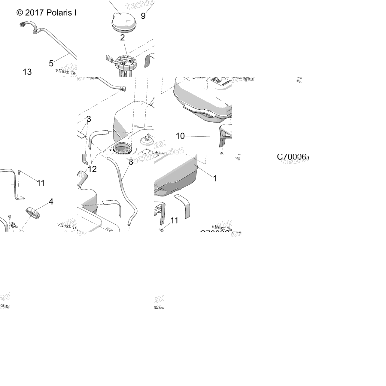 Body, Fuel Tank R18rre99a9/Ax/Am/As/A1/B9/Bx/Bm/Bs/B1