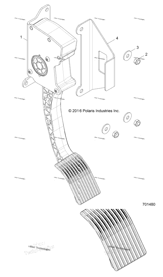 Engine, Throttle Pedal