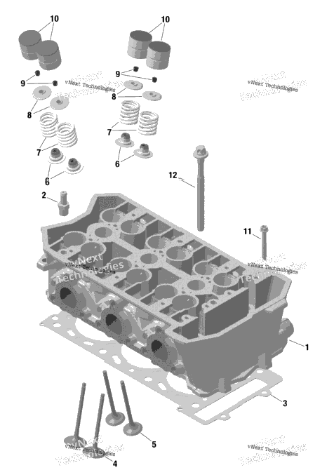 Rotax - Cylinder Head