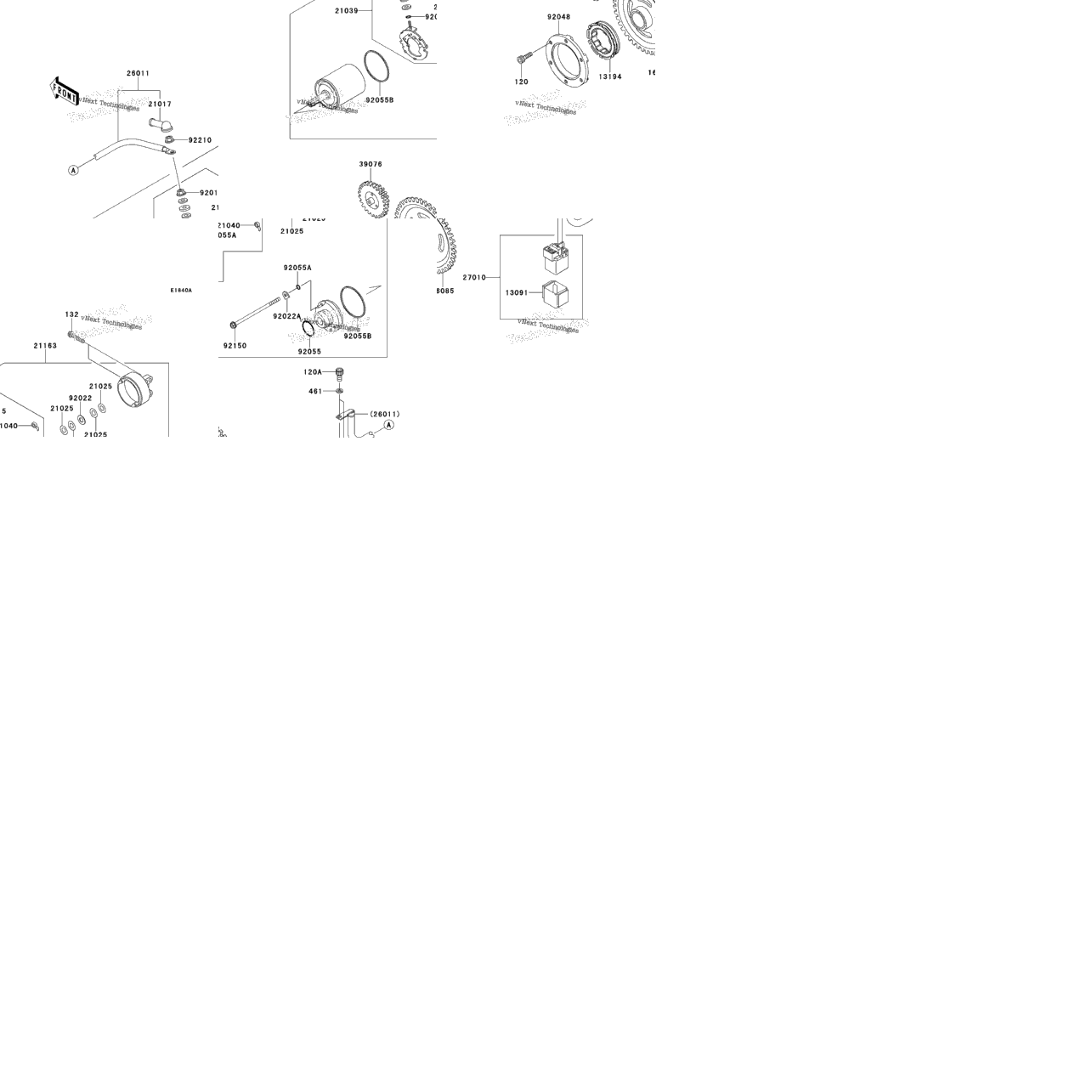 Starter Motor (B7f/B8f)