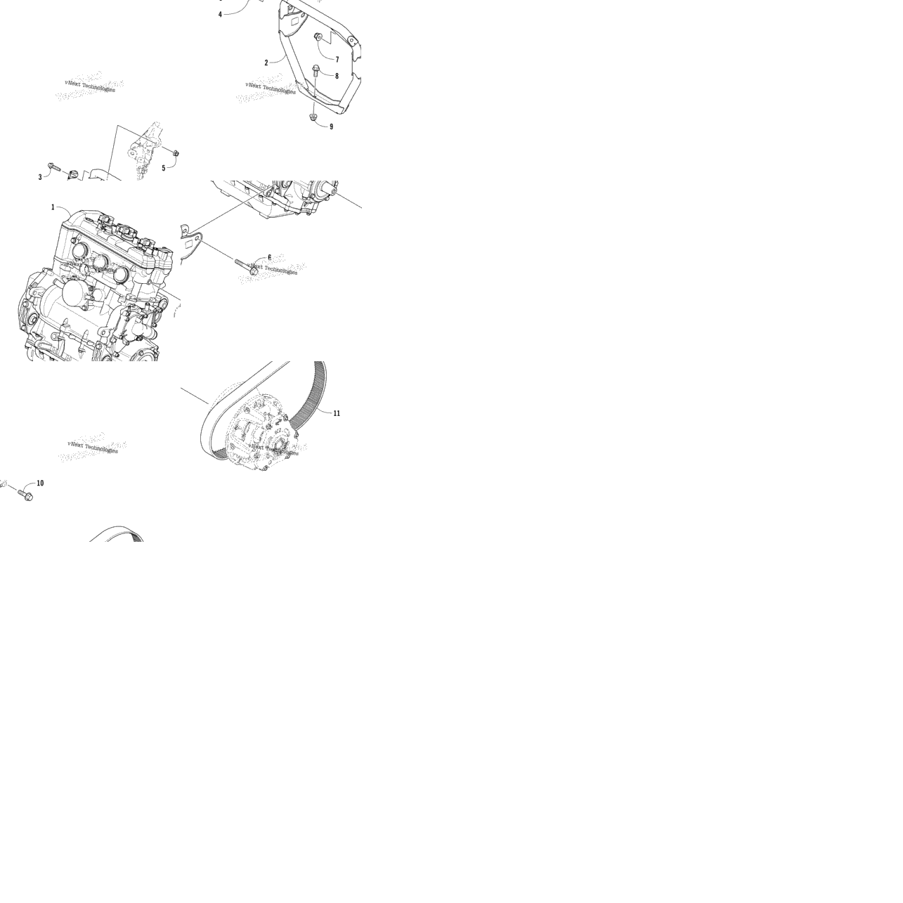 Engine And Related Parts