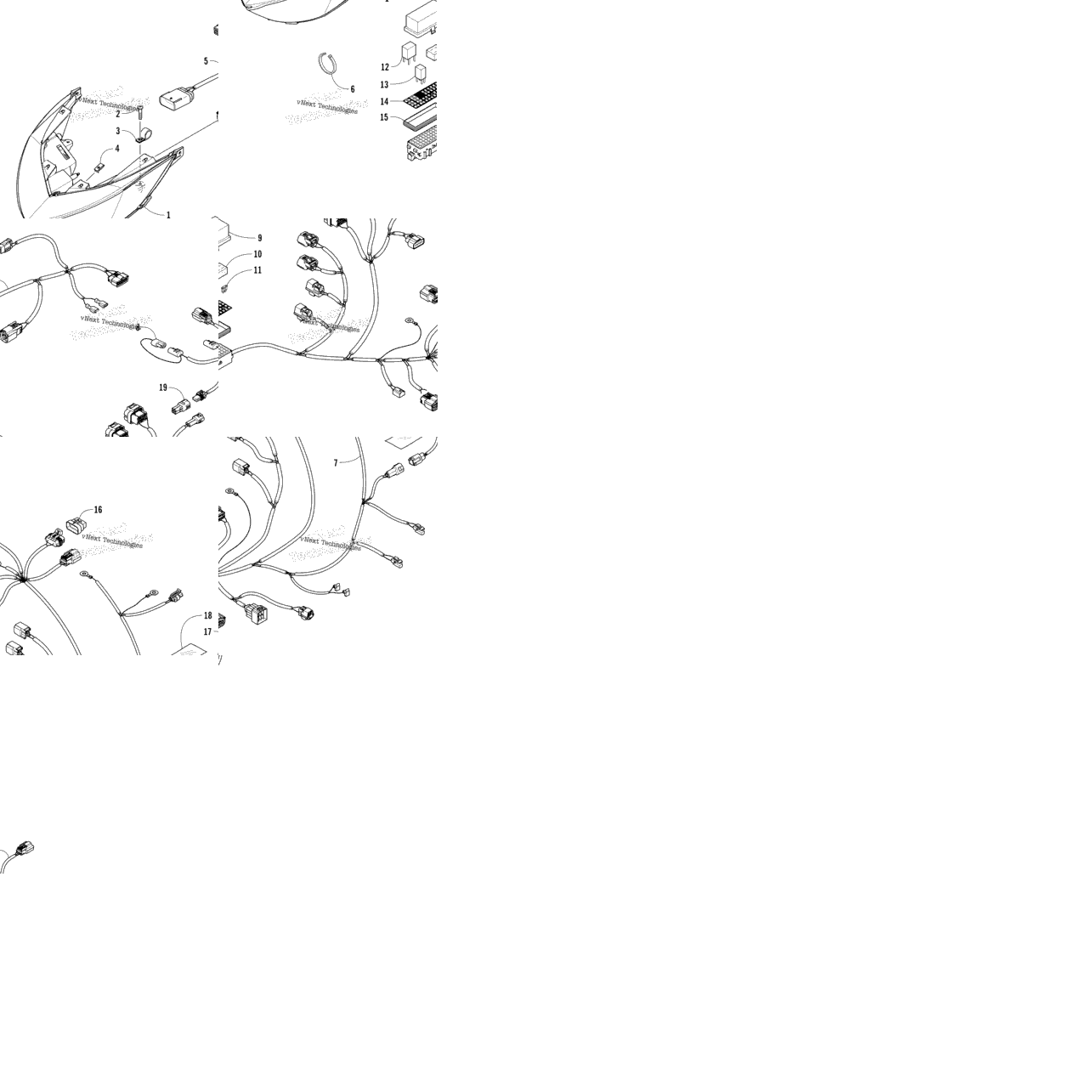 Headlight And Wiring Assemblies