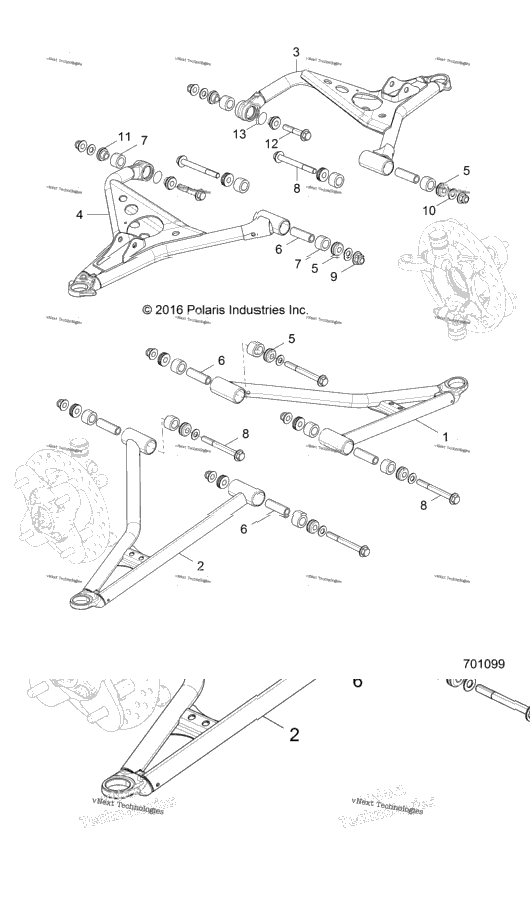 Suspension, Front Control Arms