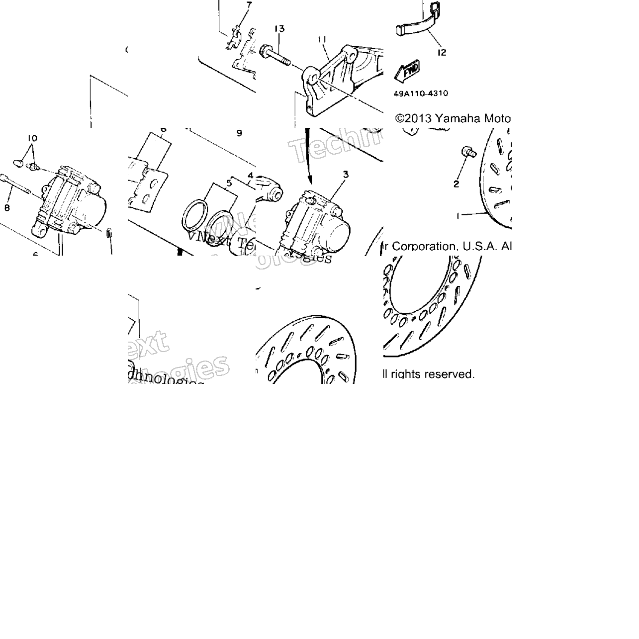 Rear Brake Caliper