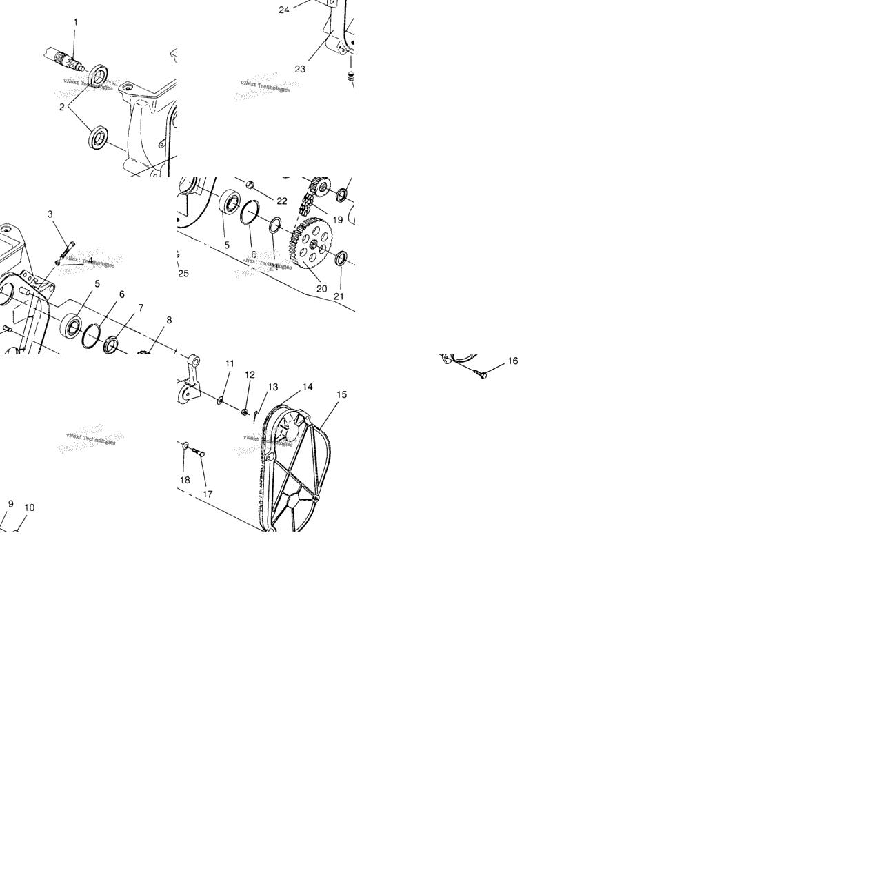 Chaincase Assembly 440 Xcr