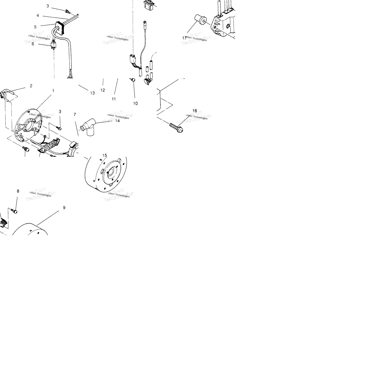 Magneto Assembly 440 Xcr