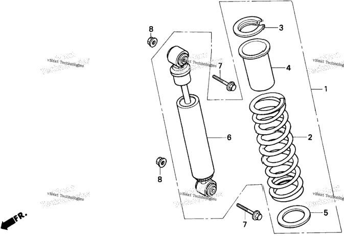 Rear Shock Absorber