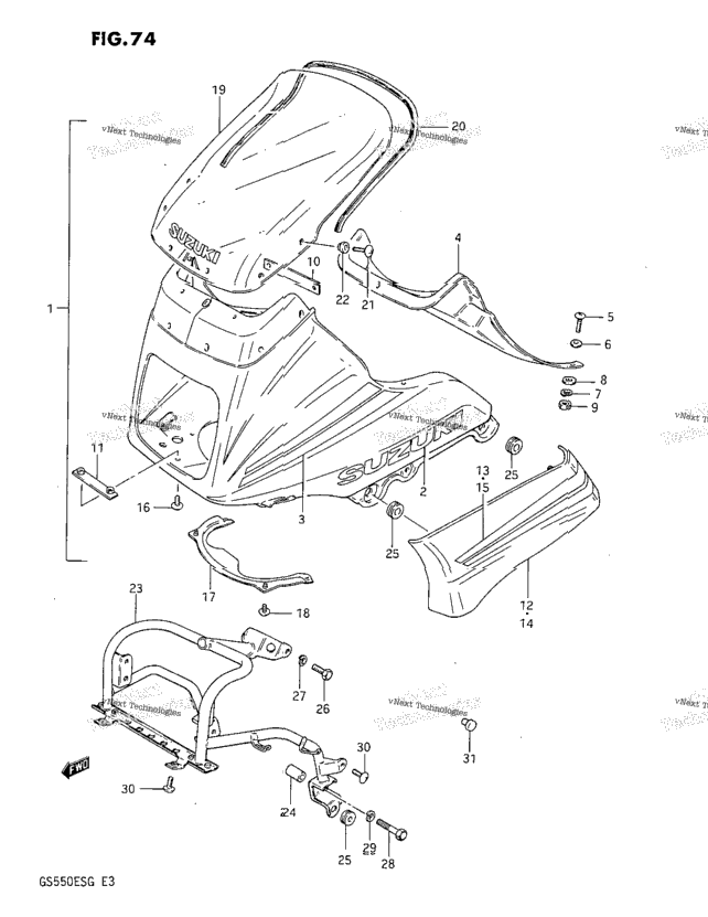 Cowling (Model F)