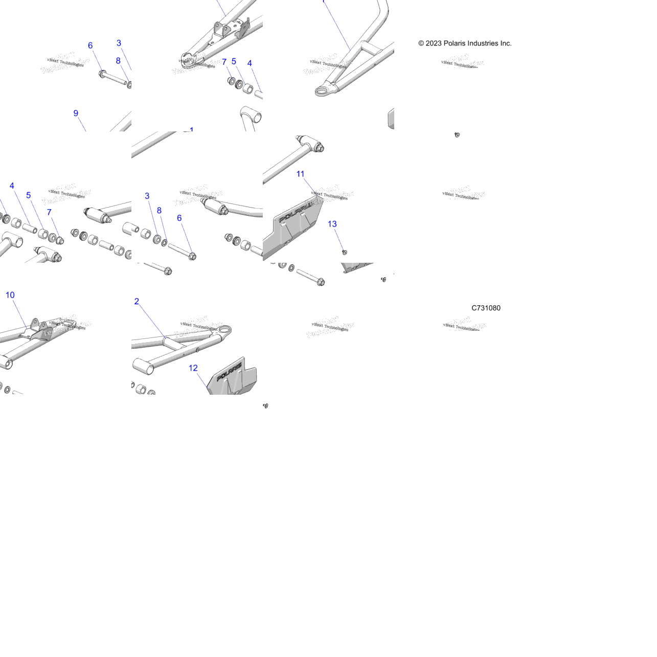Suspension, Front Control Arms