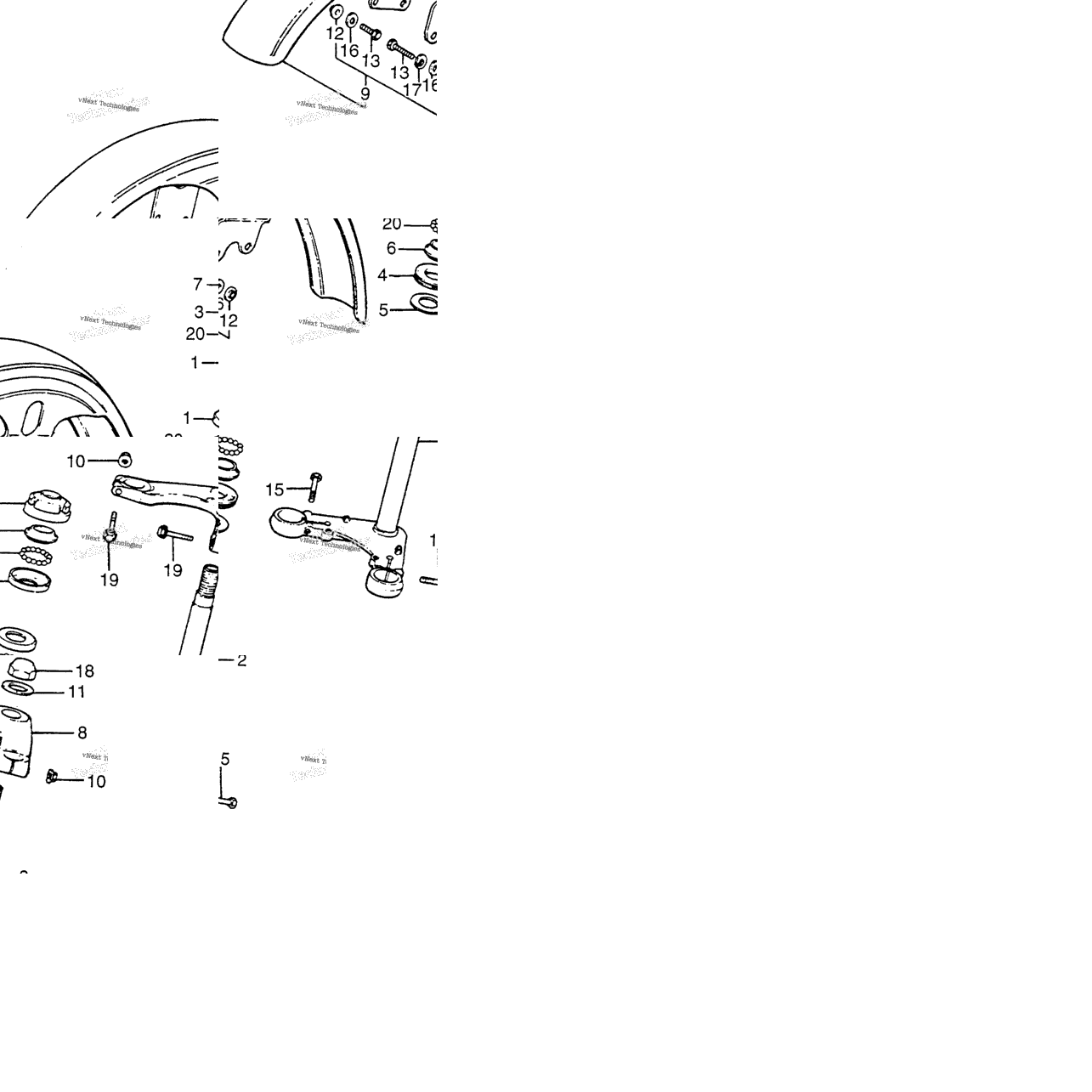 Steering Stem + Front Fender