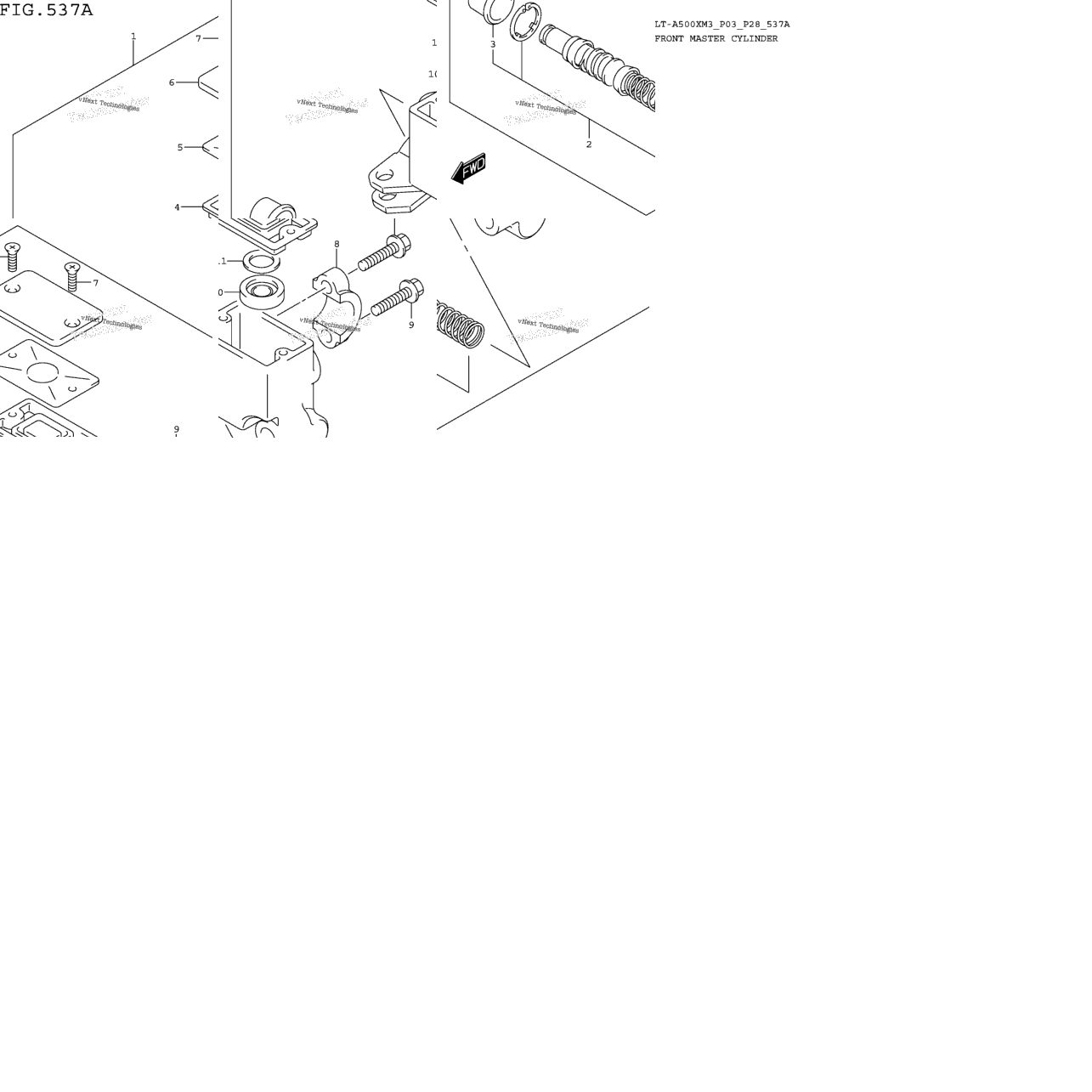 Front Master Cylinder