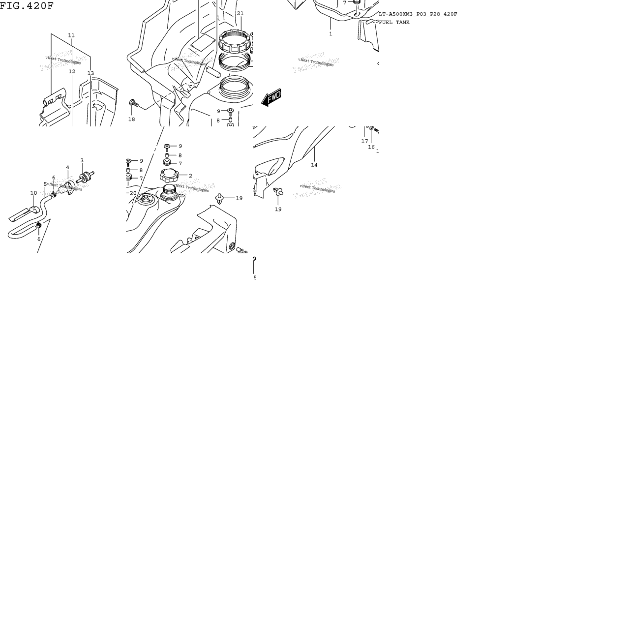 Fuel Tank (Lt-A500xpzm3 P33)