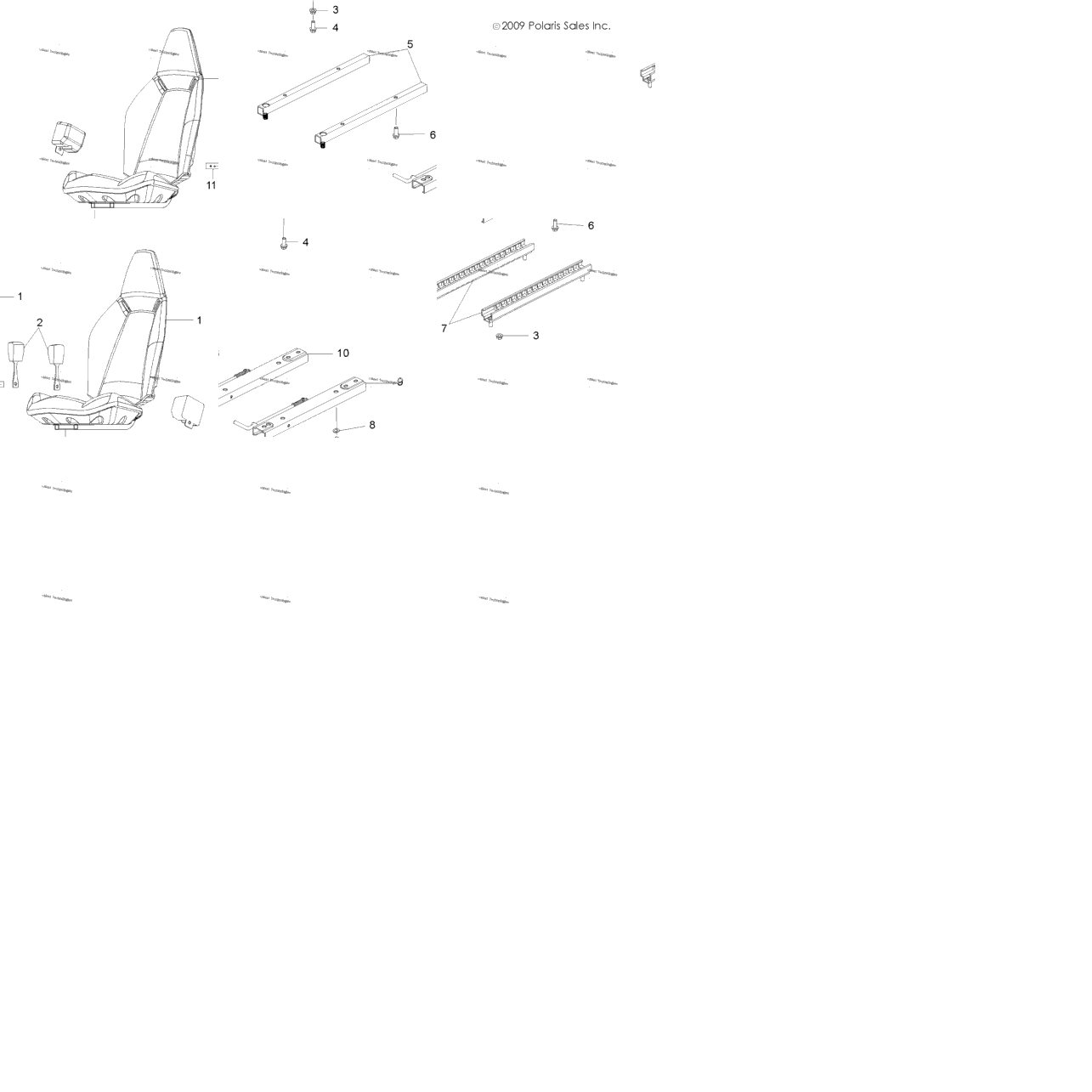 Body, Seat, Mounting & Belts