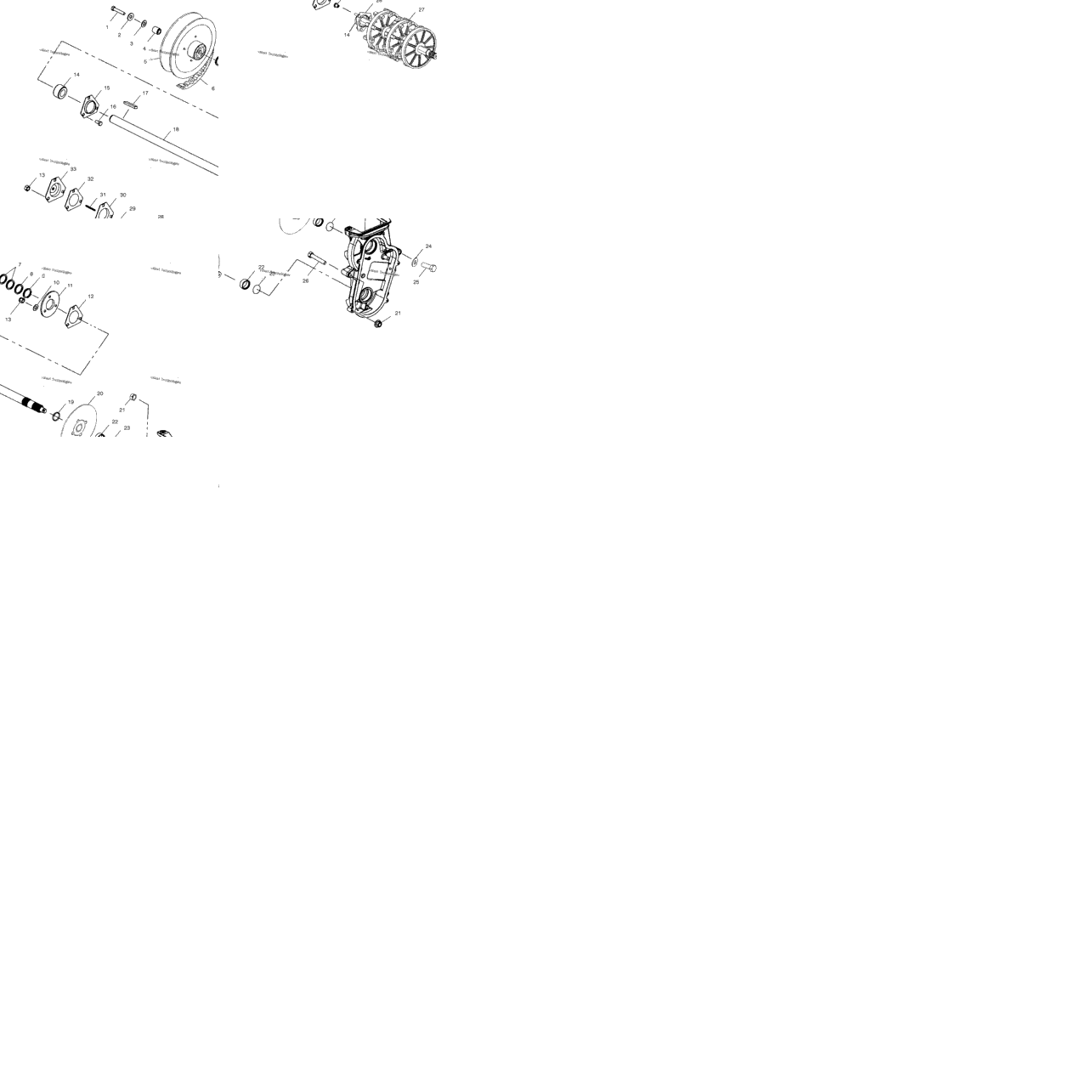 Drive Train S03np7cs/7Csa/7Csb/8Cs/8Csa/8Csbs03na7cs/8Css03nf7cs/8Css03ne7cs/8Cs