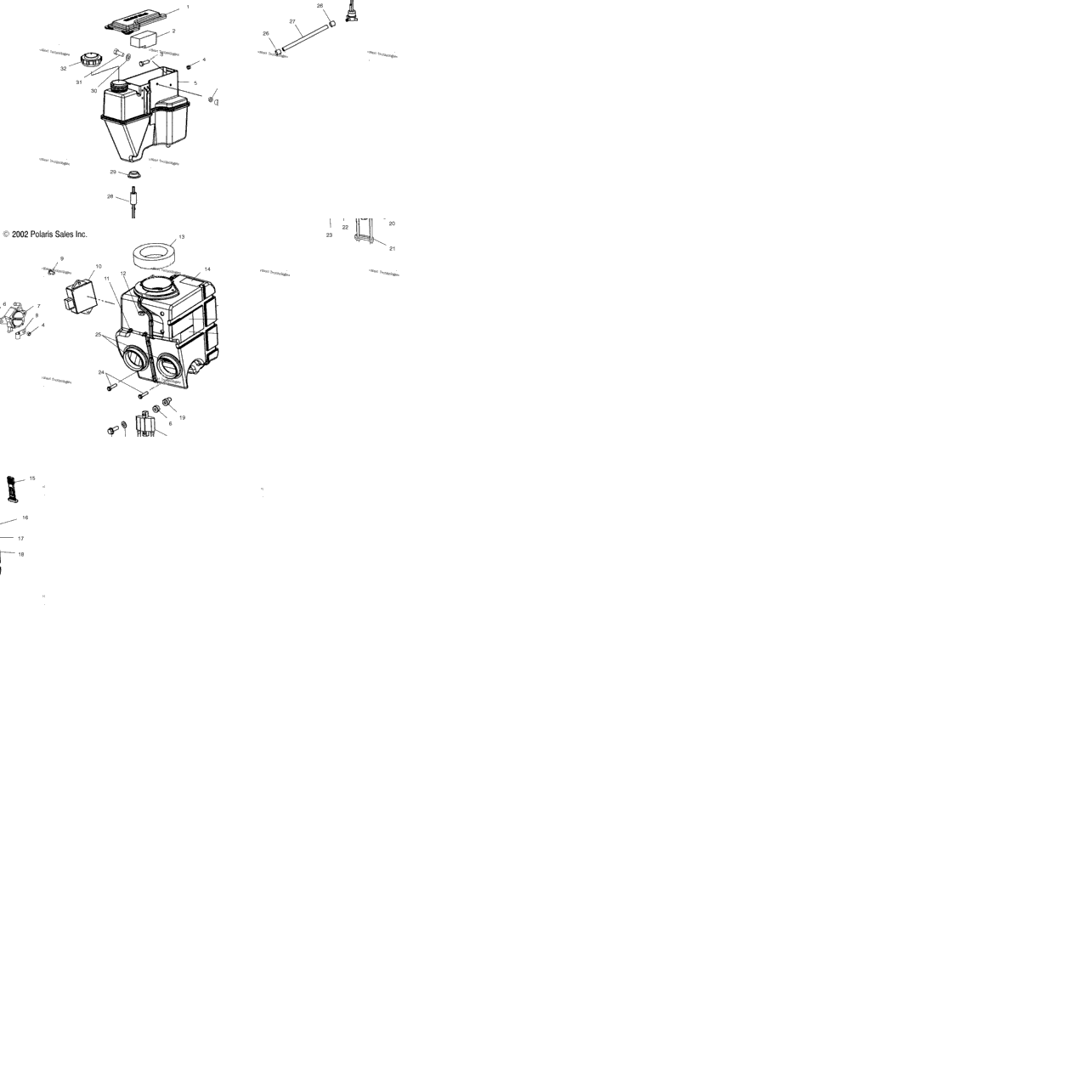 Oil Tank/Air Box S03np7cs/7Csa/7Csb/8Cs/8Csa/8Csbs03na7cs/8Css03nf7cs/8Css03ne7cs/8Cs
