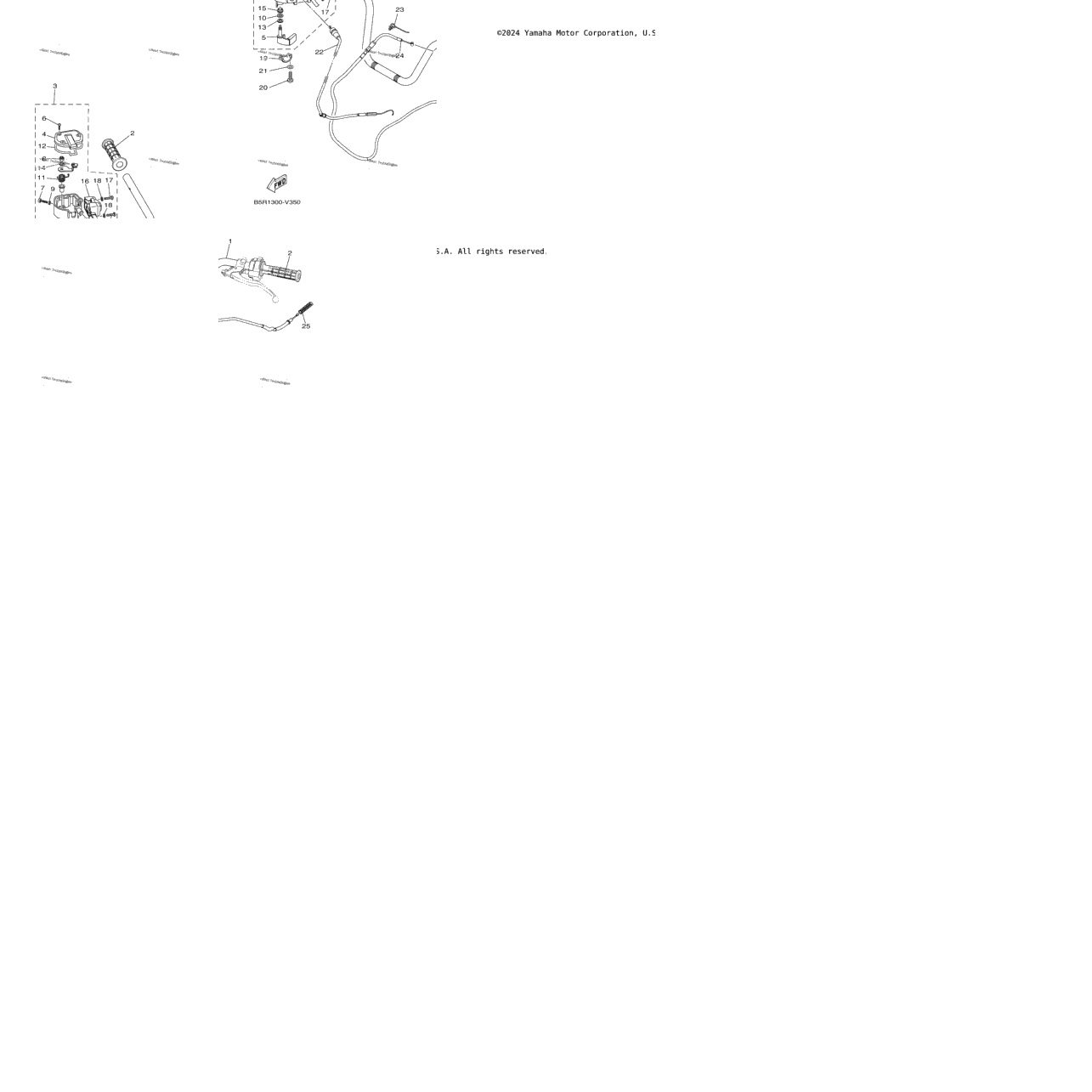 Steering Handle & Cable