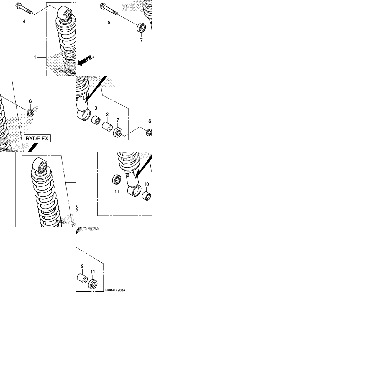 Rear Shock Absorber