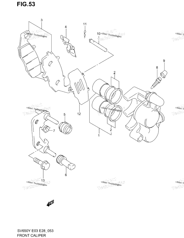 Front Caliper
