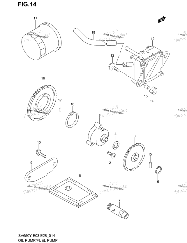 Oil Pump / Fuel Pump