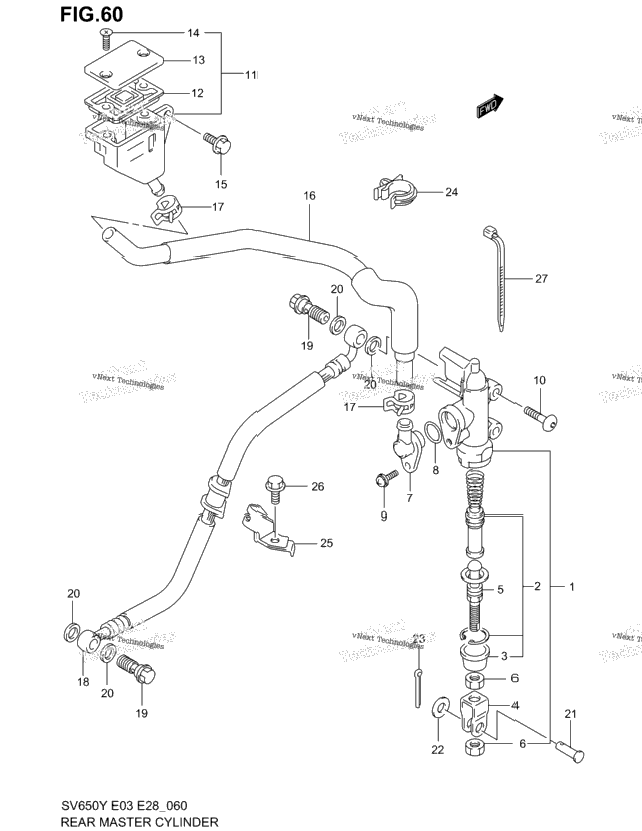 Rear Master Cylinder