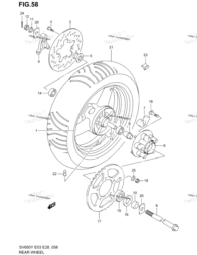 Rear Wheel